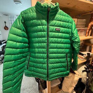 Patagonia Down Sweater - Goose Down - Green - Men's Small